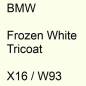 Preview: BMW, Frozen White Tricoat, X16 / W93.